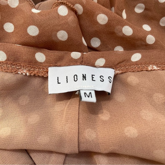 Lioness Polka Dot Halter Romper - Picture 3 of 4